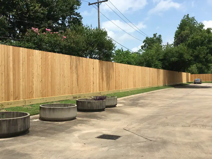 Griffin Fence project in Houston, TX