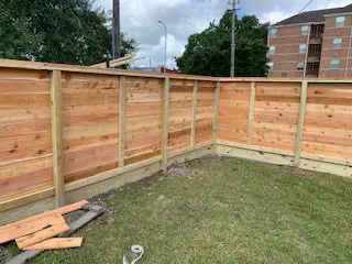 Griffin Fence project in Houston, TX