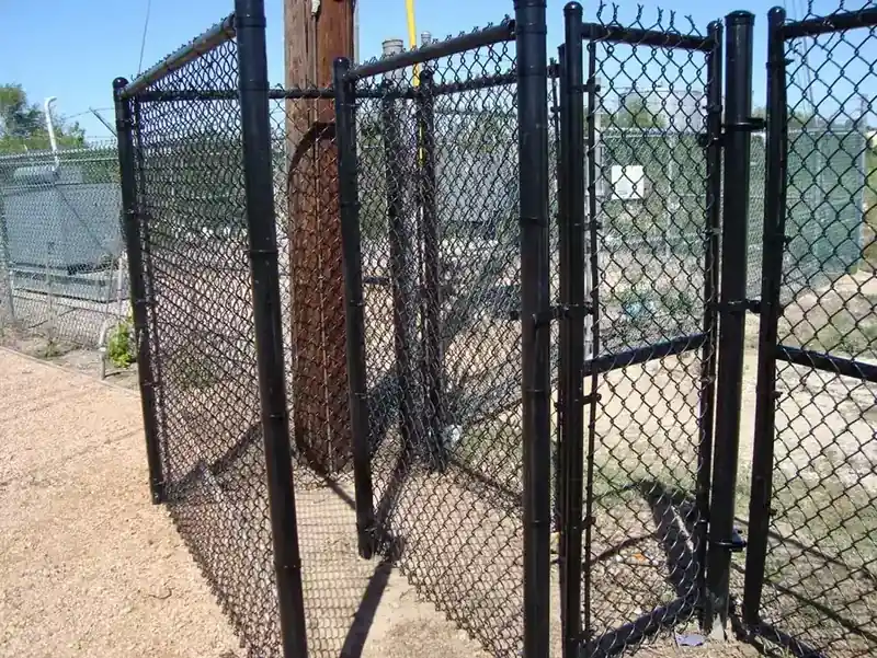 Commercial fence installation project — Griffin Fence Houston TX