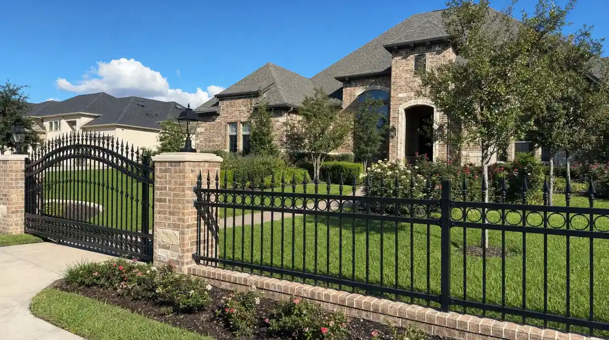 Aluminum Fence in Houston, TX: The Rust-Proof Alternative to Iron