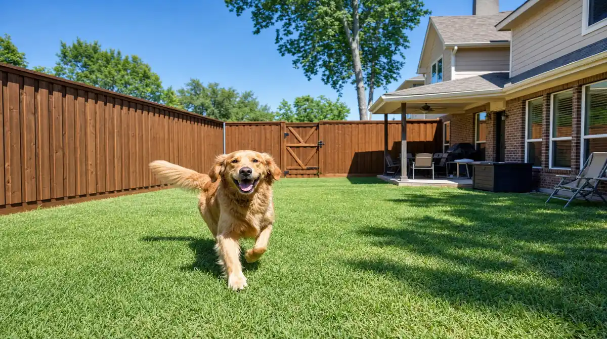 Best Fence for Dogs in Houston, TX: Heights, Materials, and Dog-Proof Strategies