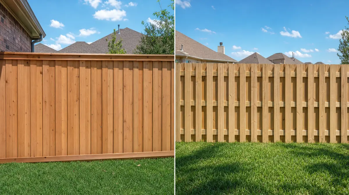 Board on Board vs Shadow Box Fence: Which Is Right for Your Houston, TX Home?