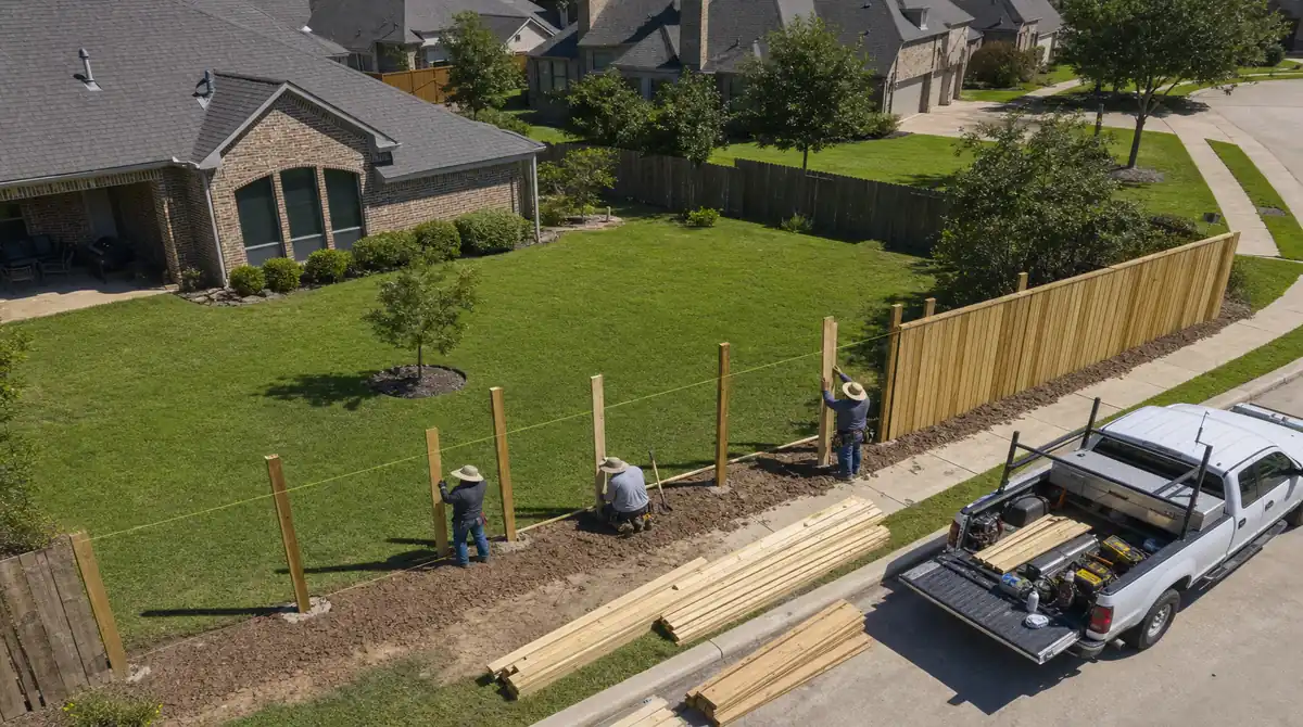 Wood Fence Cost Per Foot in Houston, TX: 2026 Price Breakdown