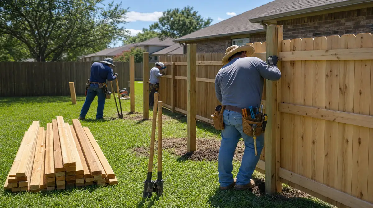 How Long Does Fence Installation Take in Houston, TX?