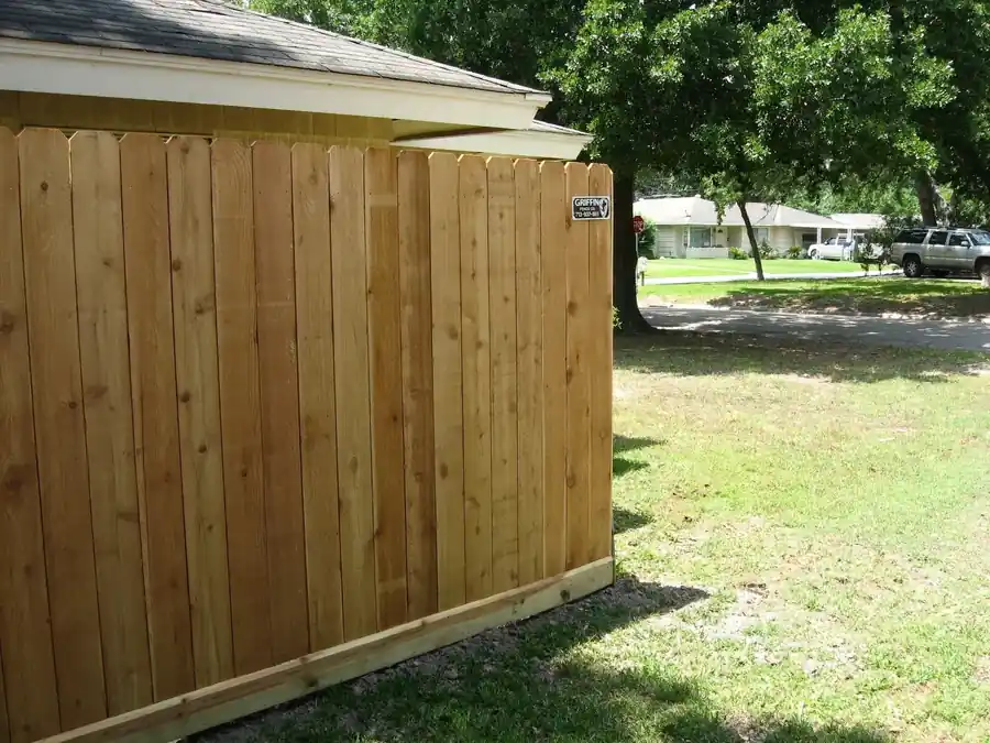Griffin Fence project in Houston, TX
