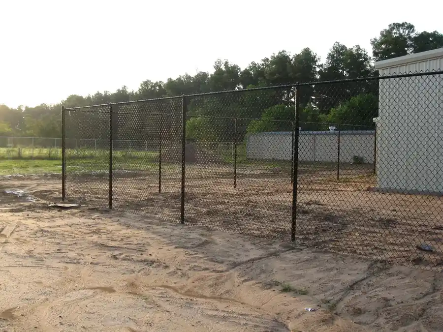 Chain link fence installation Katy TX by Griffin Fence