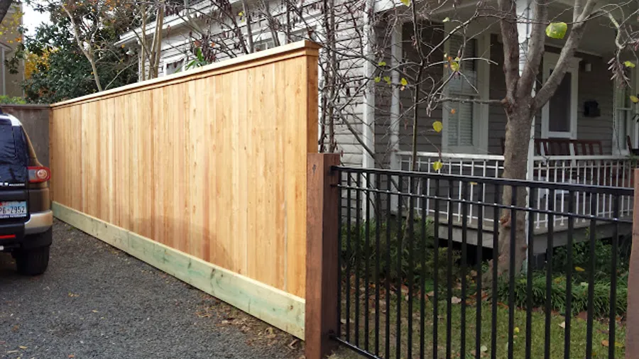 Cedar privacy fence installed by Griffin Fence in Houston, TX